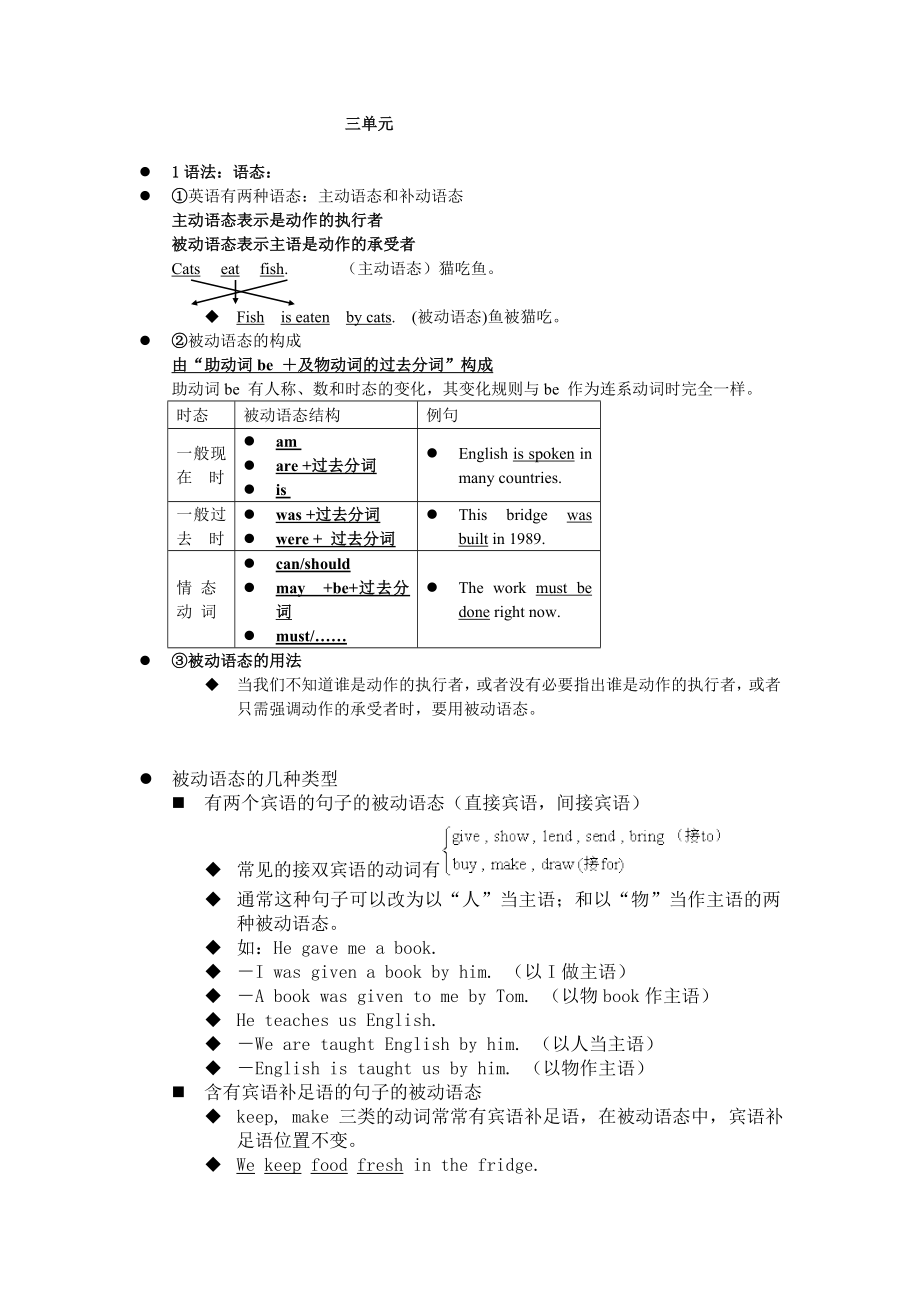 新目标英语九年级第三单元学案笔记_第1页