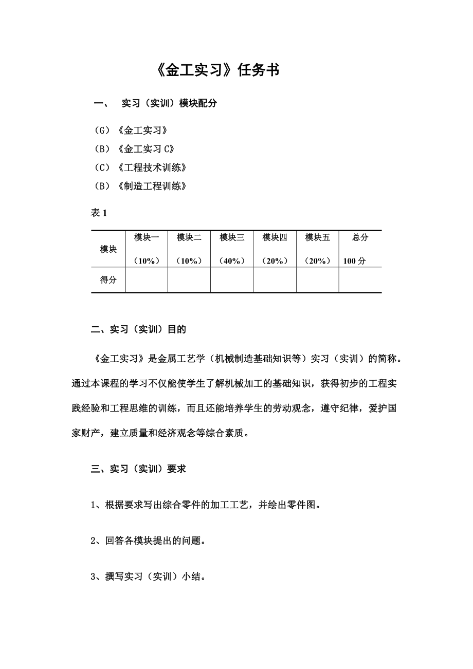 《金工实习》报告 (六角螺母)_第1页