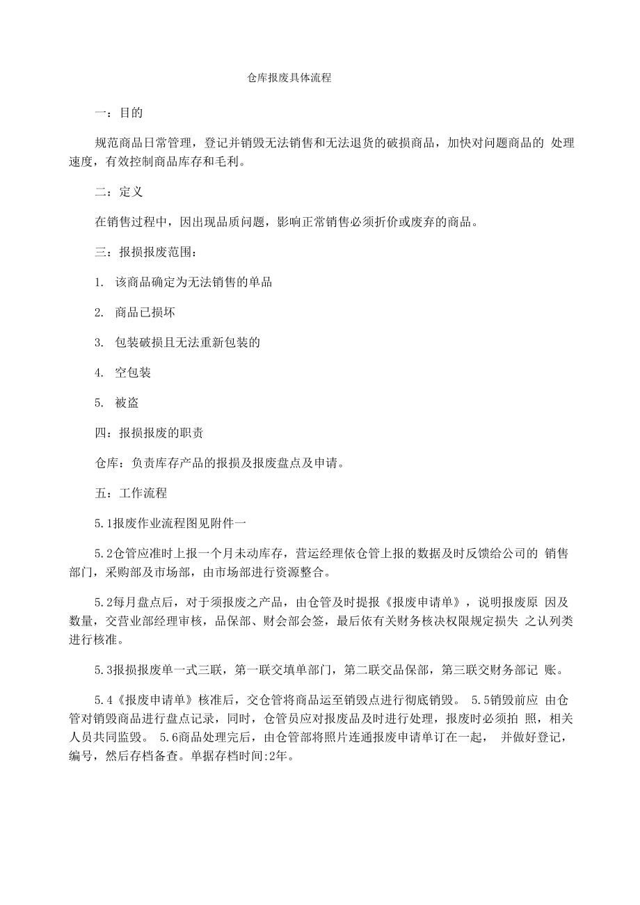 仓库报废具体流程_第1页