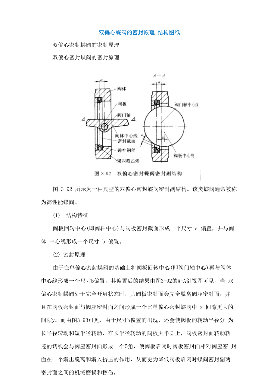 蝶阀偏心原理_第1页