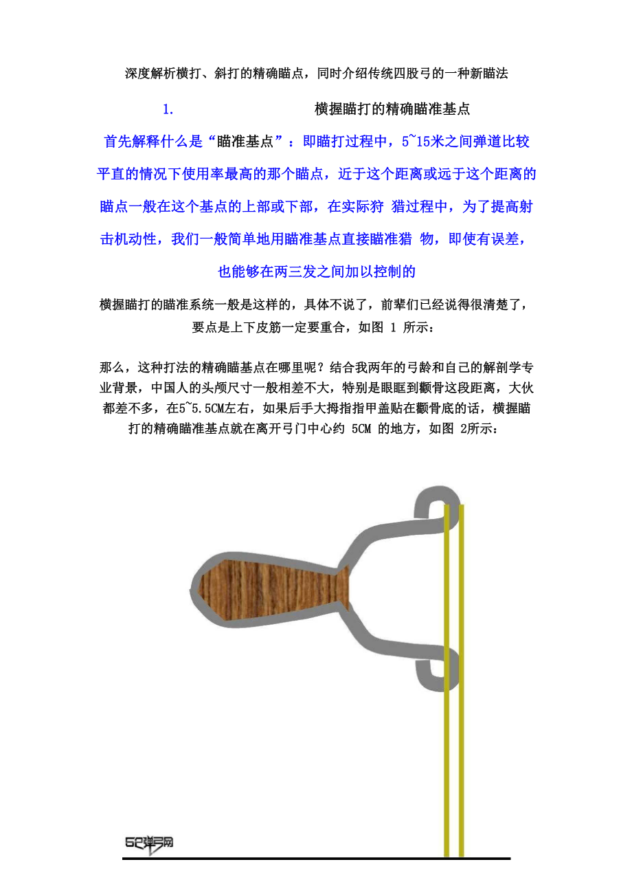 深度解析横打、斜打的精确瞄点_第1页