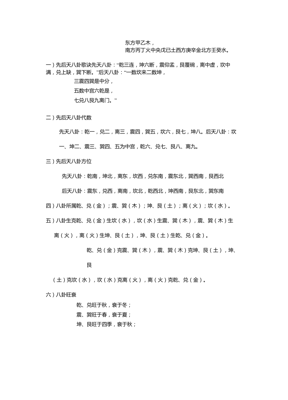 先天八卦与后天八卦_第1页