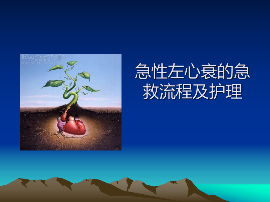 急性左心衰的急救流程及护理_第1页