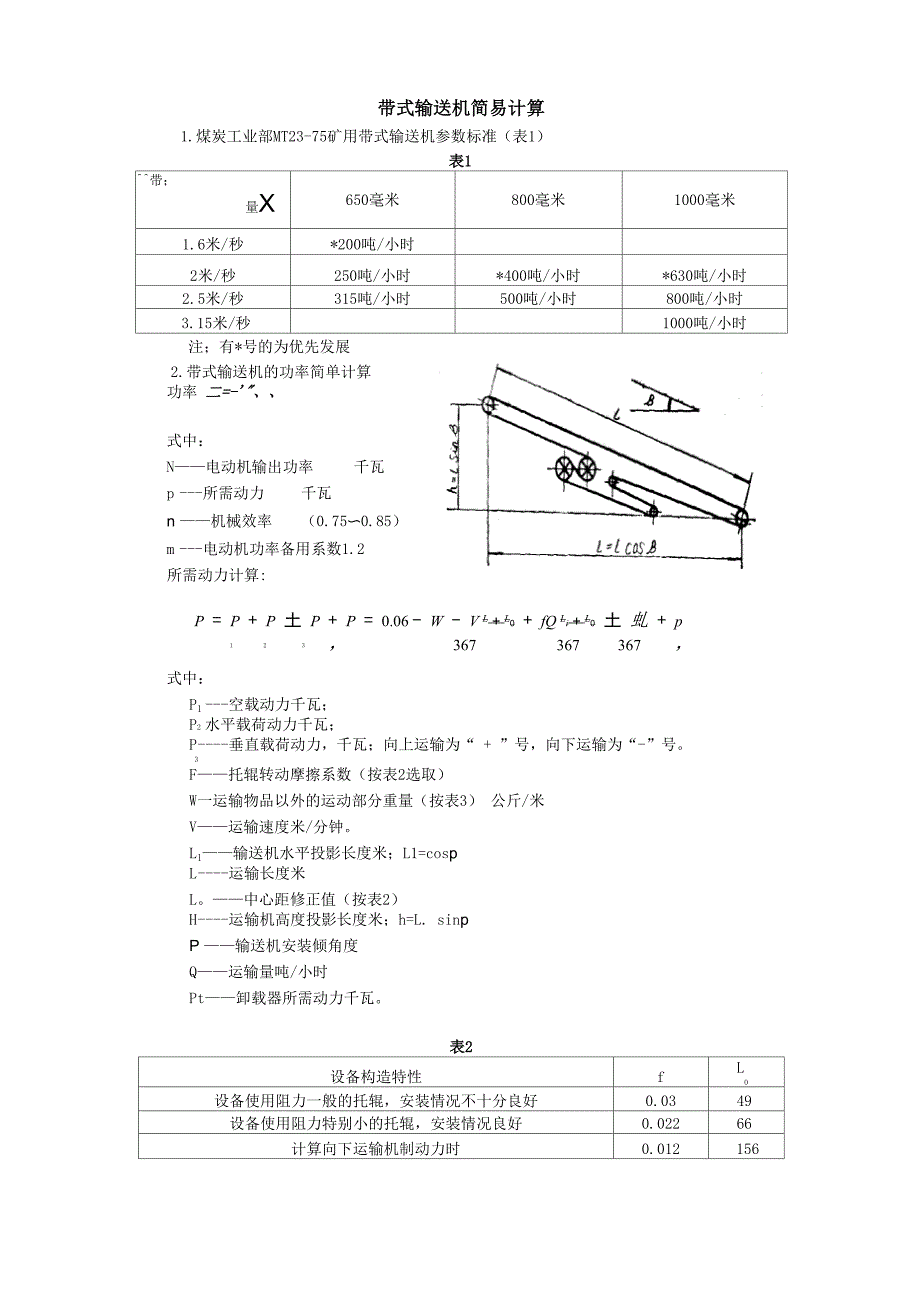 皮带机简易计算_第1页