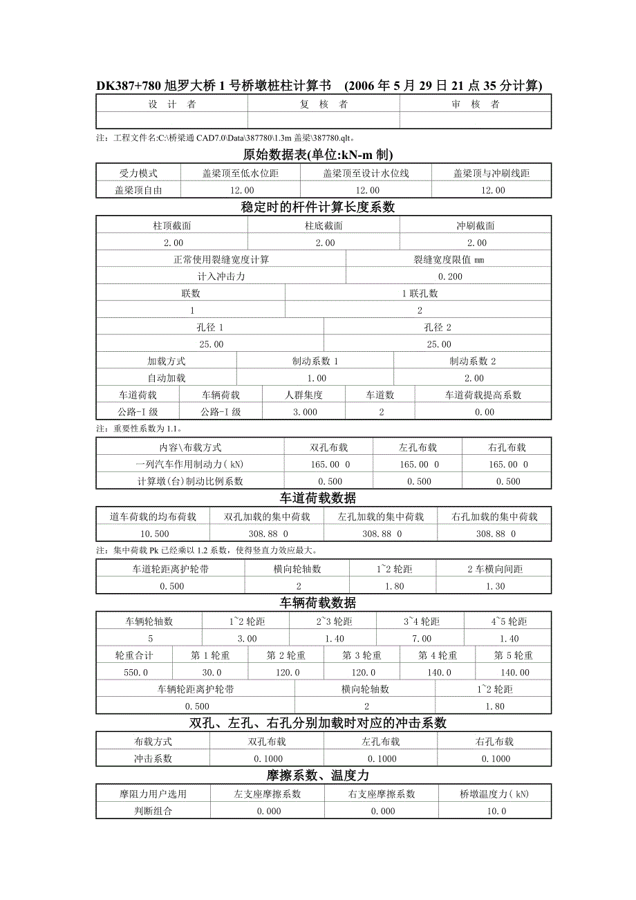 DK旭罗大桥号桥墩桩柱计算书_第1页