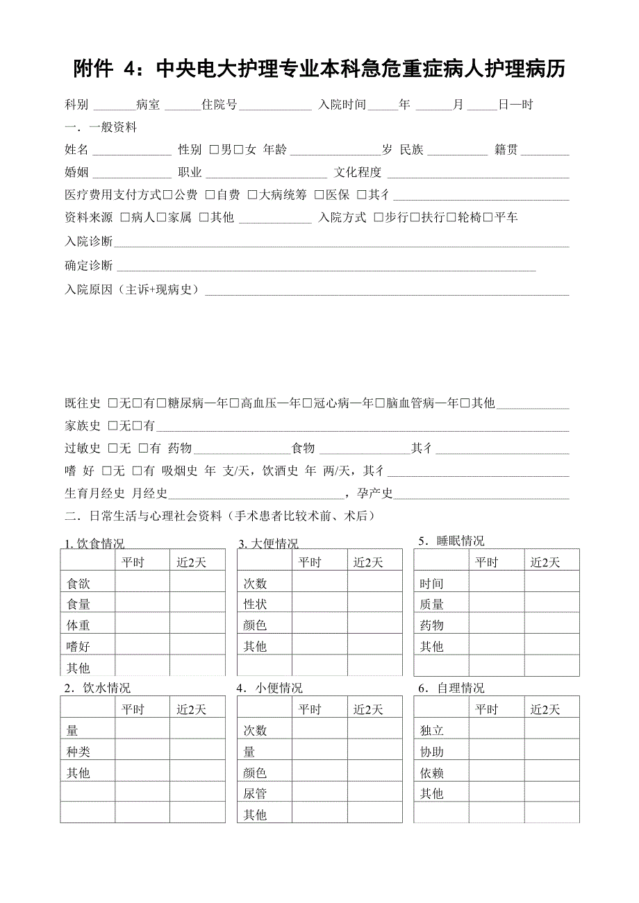 急危重症病人护理病历_第1页